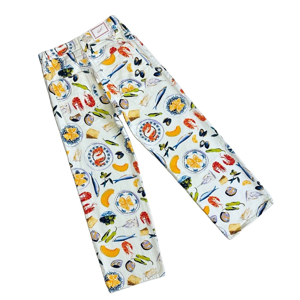 LISA SAYS GAH Robyn High Rise Wide Jeans Tapas Mediterranean Italian Summer 4 - Picture 7 of 9